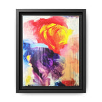 The garden framed canvas art