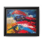 Almosts & Echoes Matte Framed Canvas Art