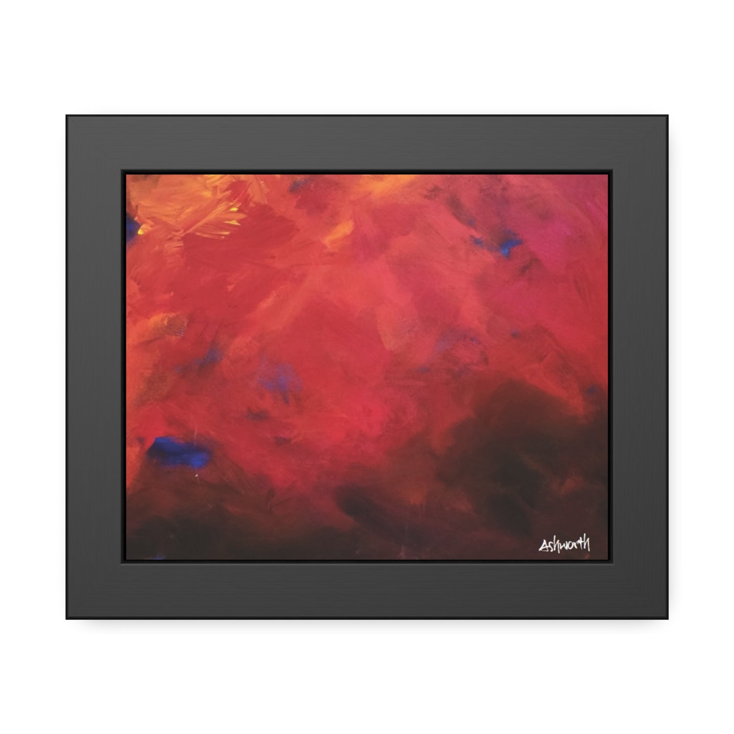 Vibrant Abstract Framed Poster Art for Home Decor