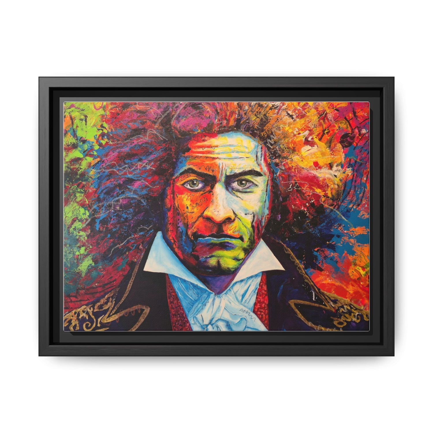 Beethoven Unbound Framed Canvas