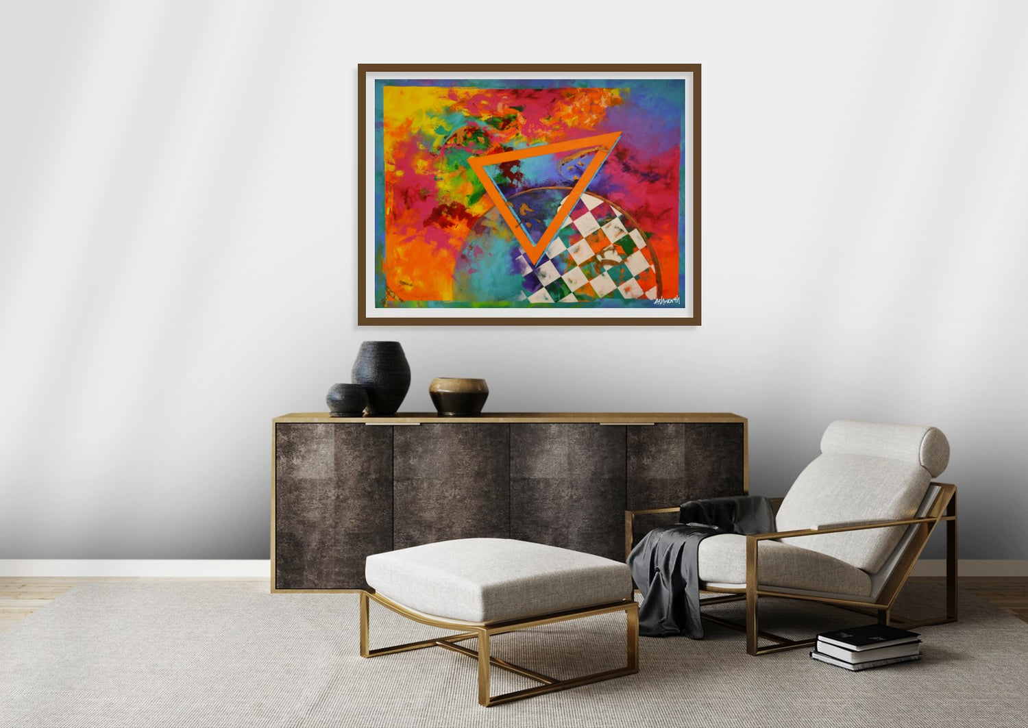 Humanity's enlightened ascension-print art