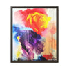 The garden framed canvas art