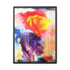 The garden framed canvas art