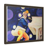 Rocket Quack. A Feathered Tribute to the King of Keys Framed Canvas