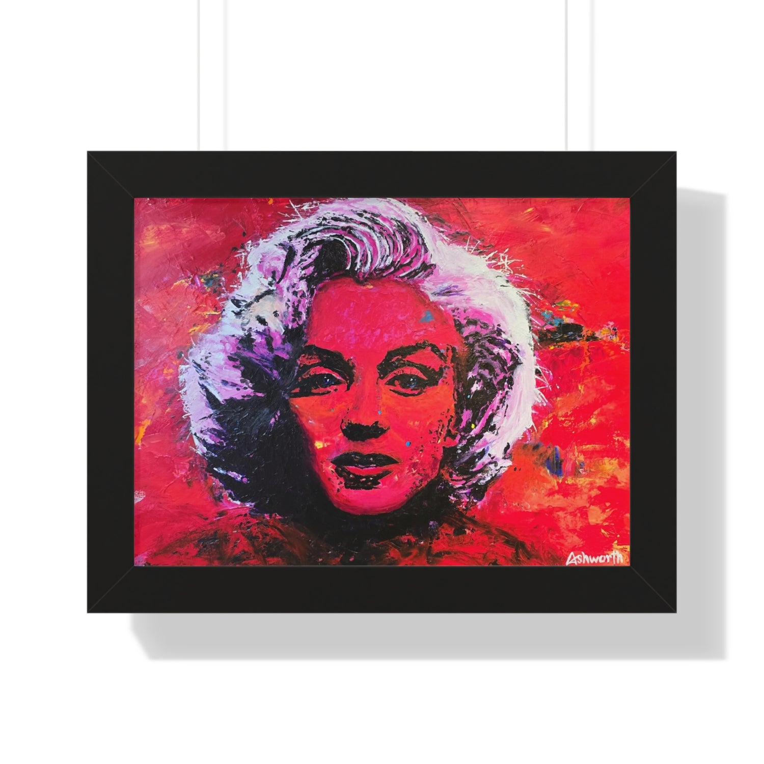 The Iconic Marilyn — Framed Art Print
