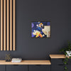 Rocket Quack. A Feathered Tribute to the King of Keys Framed Canvas
