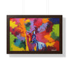 Eclipse of Gray (Gray Wolf Magnificence) — Framed Art Print