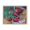 The Best People (Radishes) Framed Canvas Art