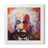 Quantum Genius Albert EInstein — Framed Art Print