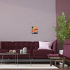 Saffron Rouge semi glossy small size frame in living room