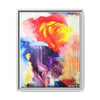 The garden framed canvas art