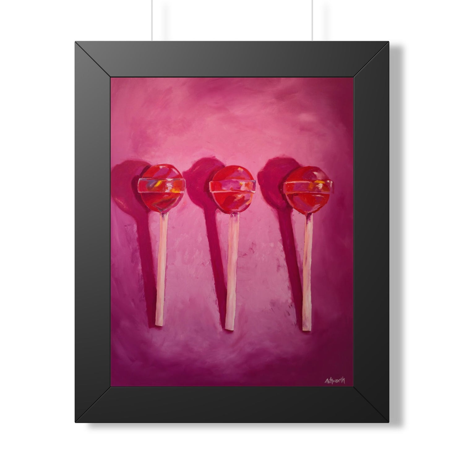 Candy is Dandy (Triple Sweet) — Framed Art Print