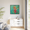 Shaman Spiritwalker Framed Canvas Art