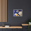 Rocket Quack. A Feathered Tribute to the King of Keys Framed Canvas