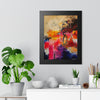 Ancient Marks (Abstract) — Framed Art Print