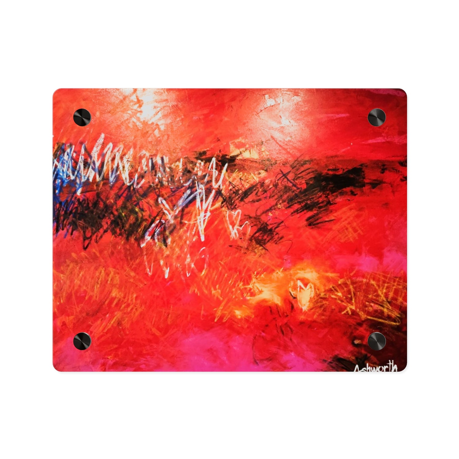 Where Fire Learned to Speak — Acrylic Print