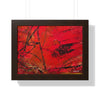 I WAS HERE — Framed Art Print