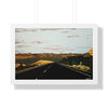 The Road to Taos — Framed Art Print