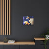 Rocket Quack. A Feathered Tribute to the King of Keys Framed Canvas