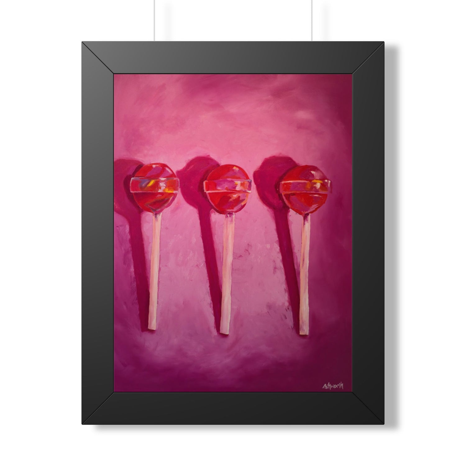 Candy is Dandy (Triple Sweet) — Framed Art Print