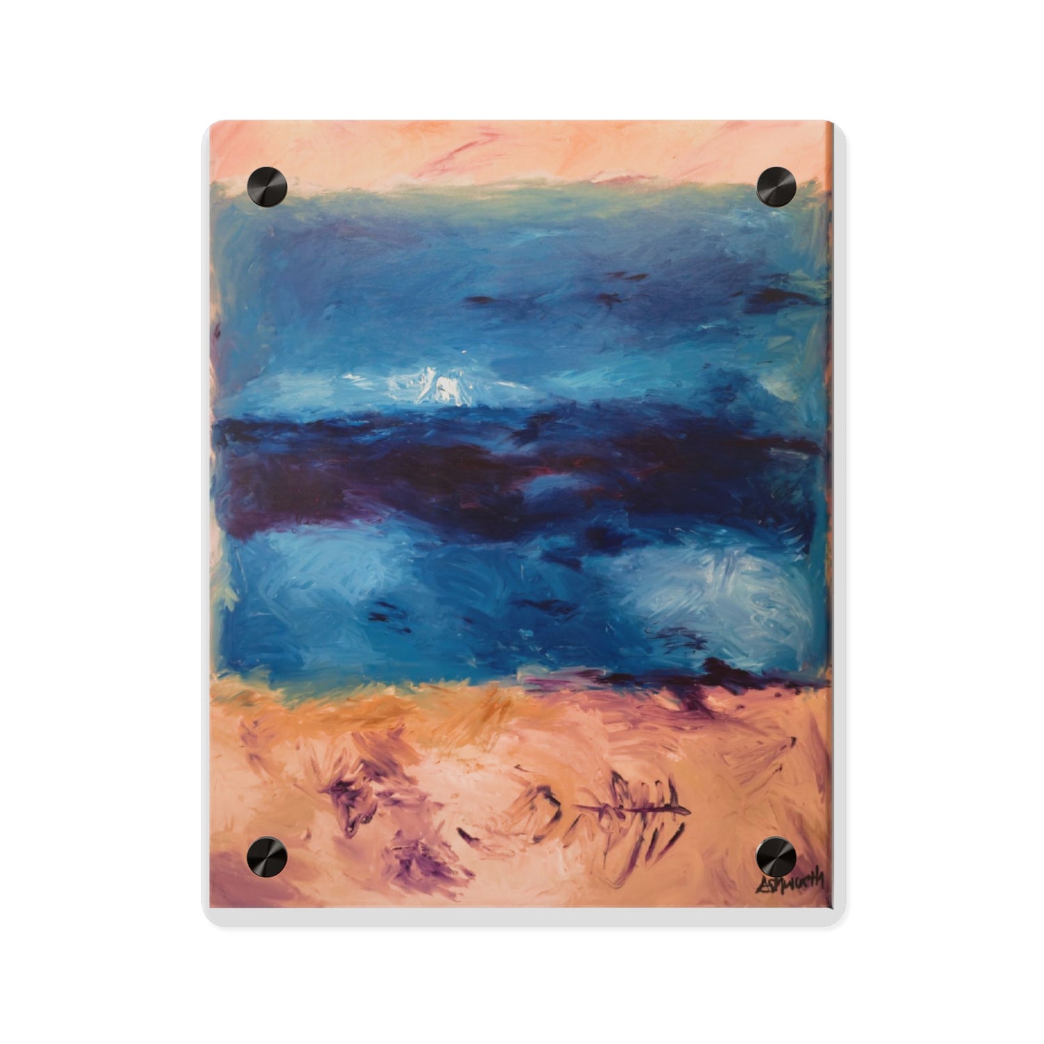 Seafoam And Sand Acrylic