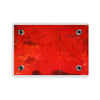 Flaming love. red abstract #5 Acrylic Wall Art