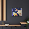 Rocket Quack. A Feathered Tribute to the King of Keys Framed Canvas