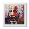 Quantum Genius Albert EInstein — Framed Art Print