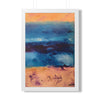 Seafoam And Sand Framed  Poster