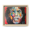 SIr Mick Straordinary Framed Canvas Art