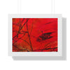 I WAS HERE — Framed Art Print