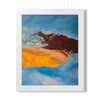 Swimmer Girl #1 — Framed Art Print