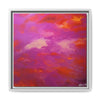 Crimson And Rose — Canvas Art Print