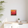 Red Hot Heart Framed Canvas Art