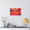 Where Fire Learned to Speak — Framed Art Print