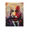 Albert Einstein: Quantum Genius 18" x 24" (Vertical) in semi glossy frame