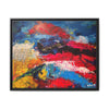 Almosts & Echoes Matte Framed Canvas Art