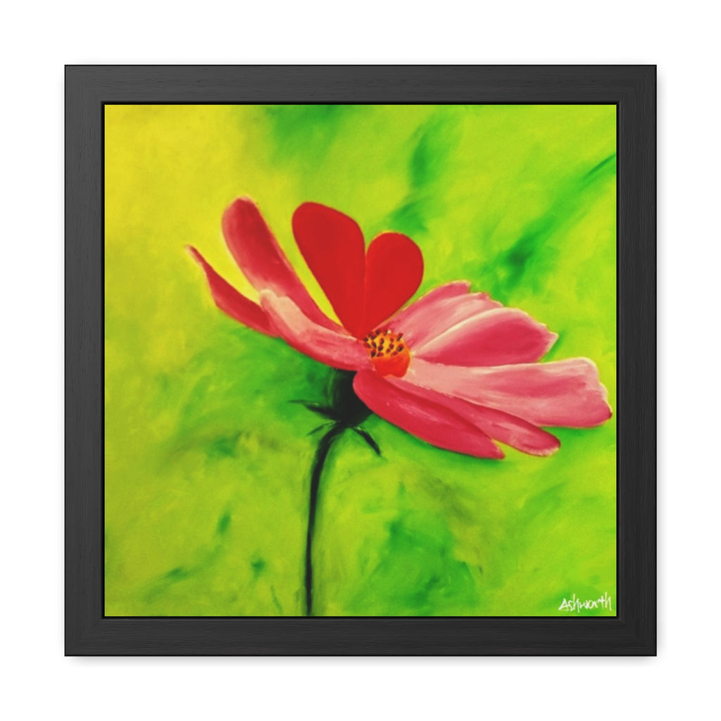 She Loves Me — Framed Art Print
