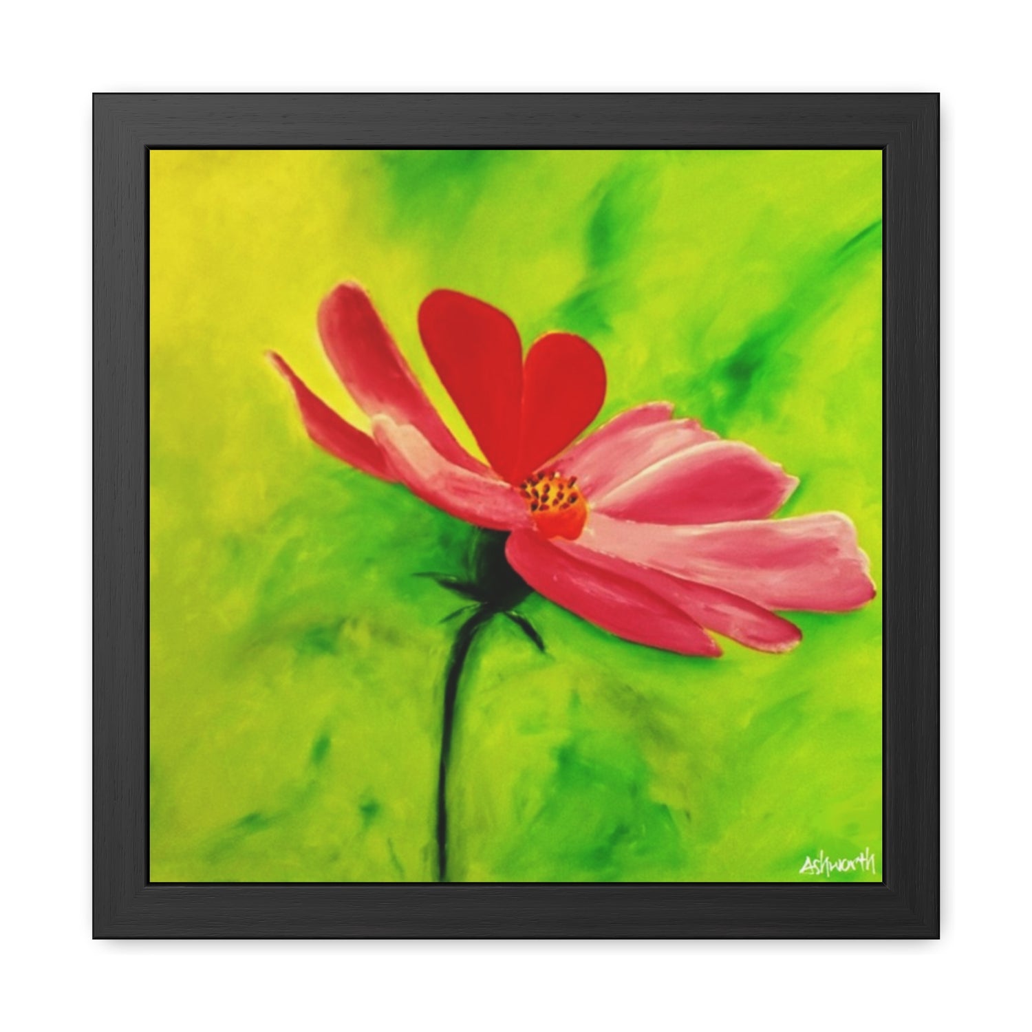 She Loves Me — Framed Art Print