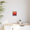 Red Hot Heart Framed Canvas Art