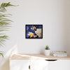 Rocket Quack. A Feathered Tribute to the King of Keys Framed Canvas