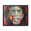 SIr Mick Straordinary Framed Canvas Art