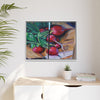 The Best People (Radishes) Framed Canvas Art