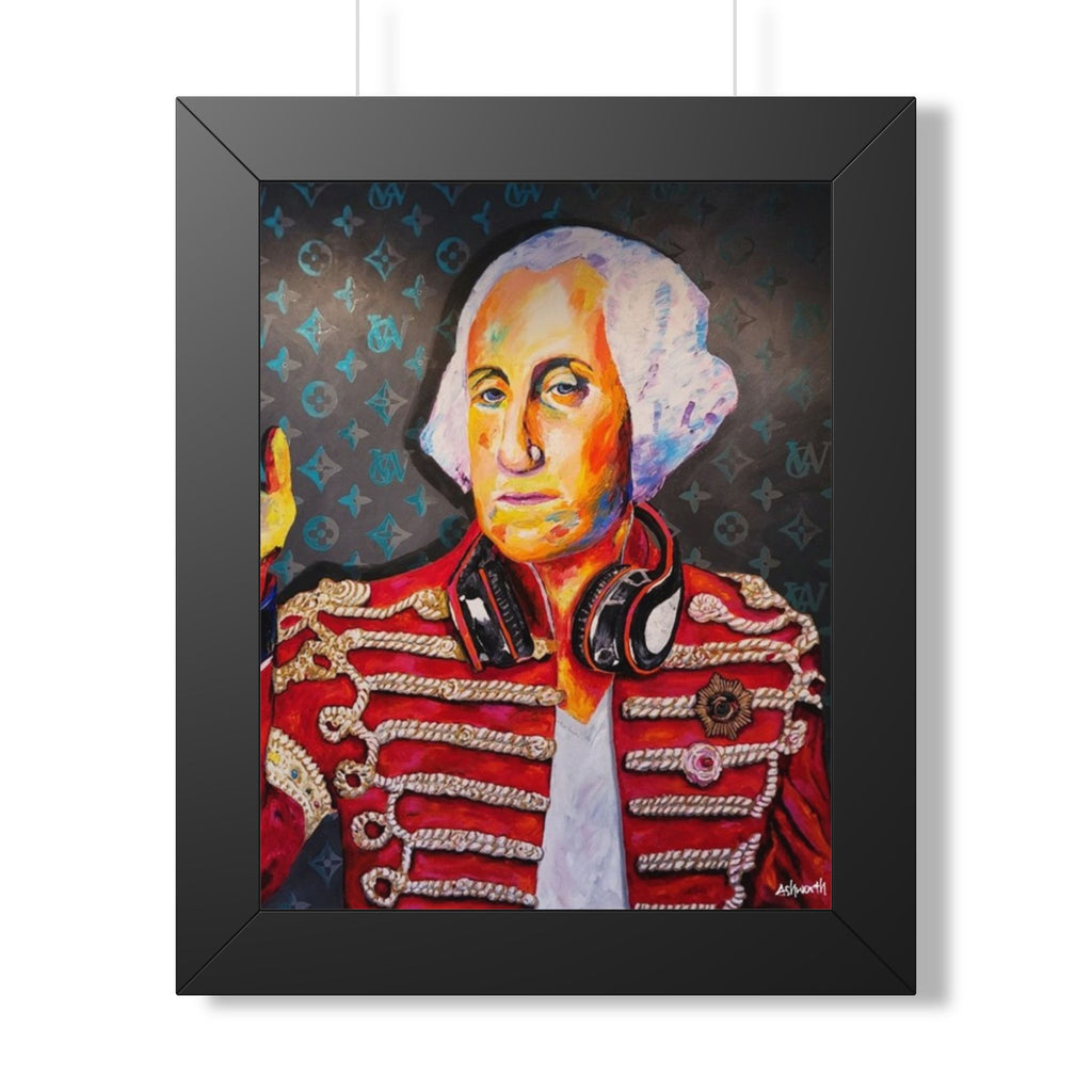 George Washington Rocks — Framed Art Print