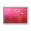 Ruby Red (Abstract) Framed Canvas Art