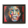 SIr Mick Straordinary Framed Canvas Art