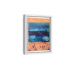 SeaFoam and Sand Framed Canvas Art