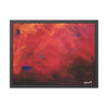 Vibrant Abstract Framed Poster Art  32" x 24" (Horizontal) for Home Decor