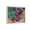 The Best People (Radishes) Framed Canvas Art