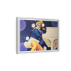 Rocket Quack. A Feathered Tribute to the King of Keys Framed Canvas